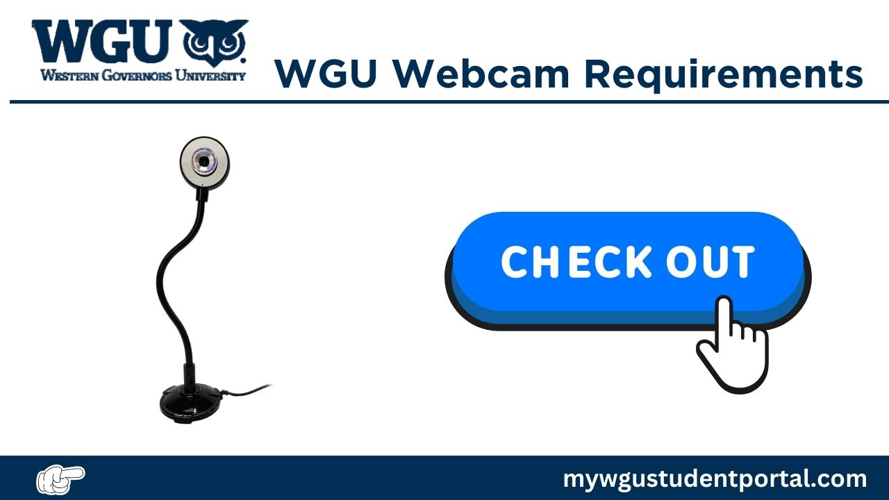 WGU Webcam Requirements