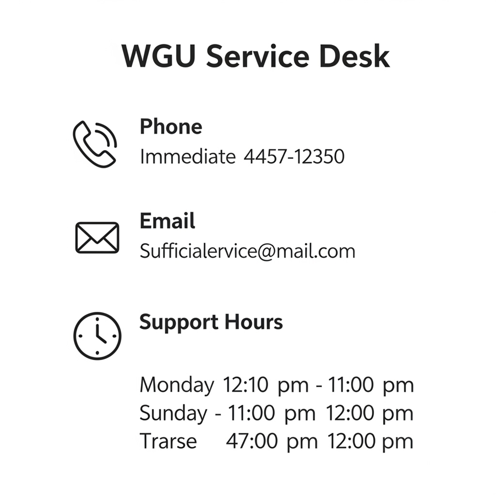 WGU student portal graduation information page